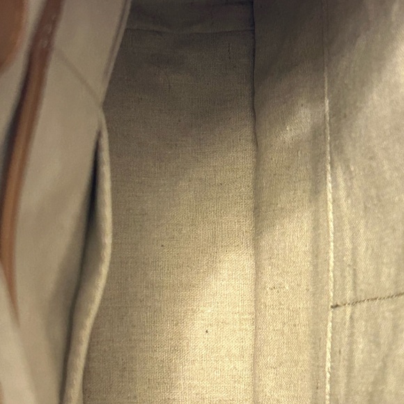 Michael Kors Orange and Tan Crossbody Messenger Bag Approx. 11.5 x 11 x 3 - Picture 14 of 17